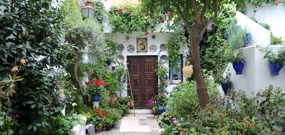 Cordoba patioer, Andalusien, Spanien