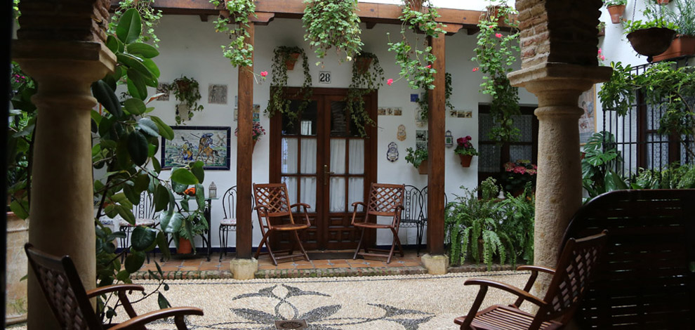 Cordoba patioer, Andalusien, Spanien