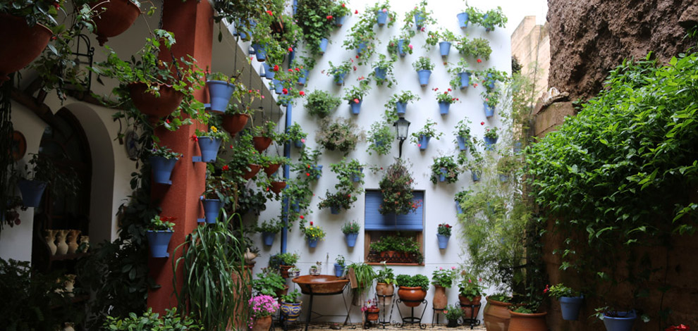 Cordoba patioer, Andalusien, Spanien