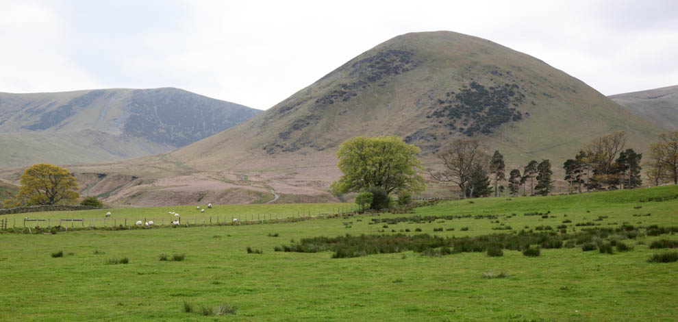 Lake district landskab